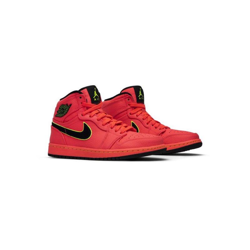 Γυναικεία Παπούτσια Air Jordan 1 High Premium Ροζ Μαύρα