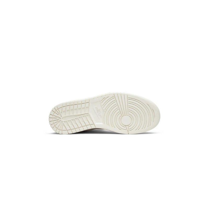Γυναικεία Παπούτσια Air Jordan 1 High Zip Μπεζ Κόκκινος Άσπρο