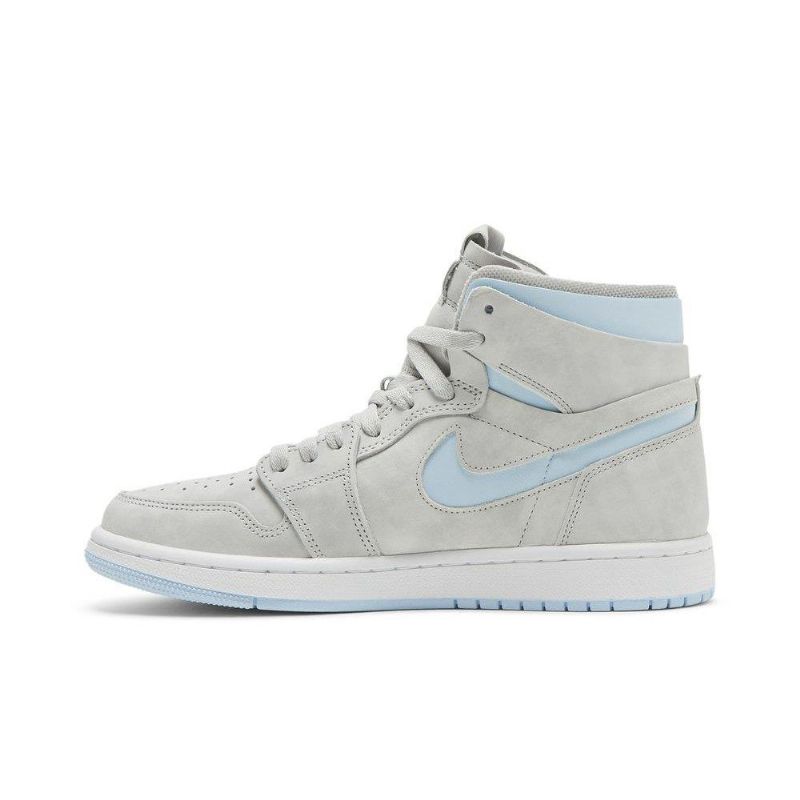 Γυναικεία Παπούτσια Air Jordan 1 High Zoom Comfort Γκρι Μπλε