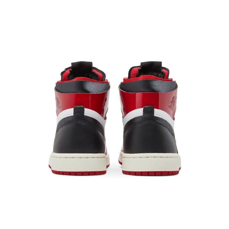 Γυναικεία Παπούτσια Air Jordan 1 High Zoom Comfort Κόκκινα Λευκά Μαύρα