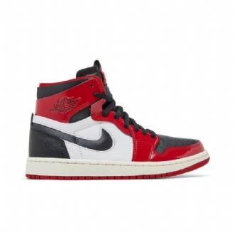 Γυναικεία Παπούτσια Air Jordan 1 High Zoom Comfort Κόκκινα Λευκά Μαύρα