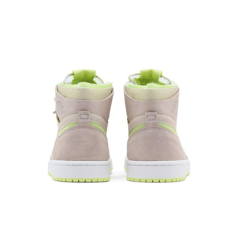 Γυναικεία Παπούτσια Air Jordan 1 High Zoom Comfort Λευκά Γκρι Κίτρινα