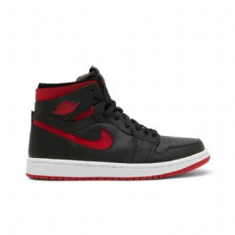 Γυναικεία Παπούτσια Air Jordan 1 High Zoom Comfort Μαύρα Κόκκινα Λευκά