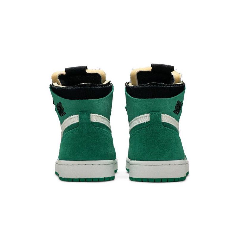 Γυναικεία Παπούτσια Air Jordan 1 High Zoom Comfort Πράσινα Λευκά Μαύρα