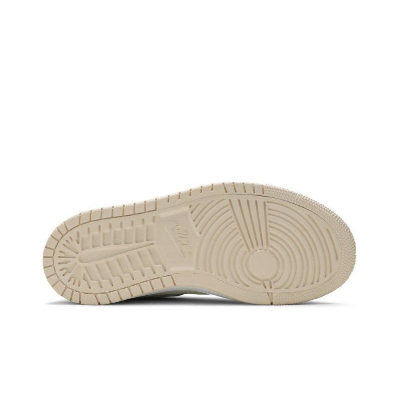 Γυναικεία Παπούτσια Air Jordan 1 High Zoom Λευκά Γκρι Κίτρινα