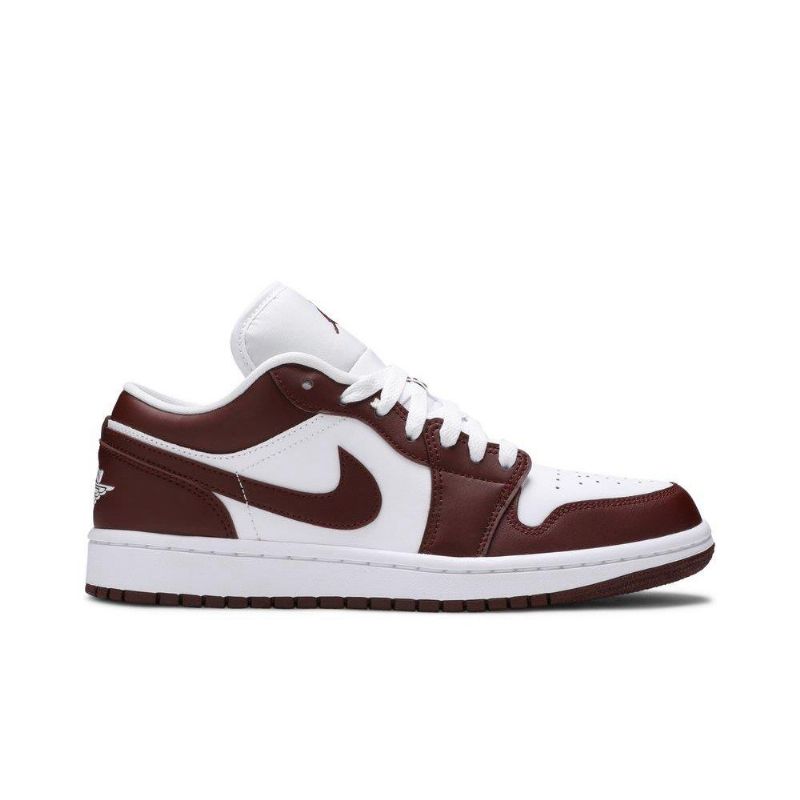 Γυναικεία Παπούτσια Air Jordan 1 Low Άσπρο Bordeaux