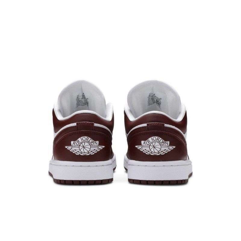 Γυναικεία Παπούτσια Air Jordan 1 Low Άσπρο Bordeaux