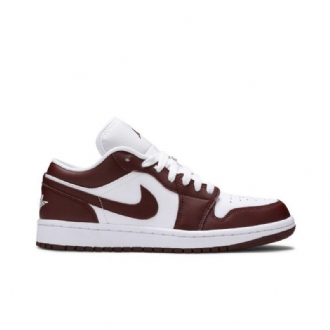Γυναικεία Παπούτσια Air Jordan 1 Low Άσπρο Bordeaux