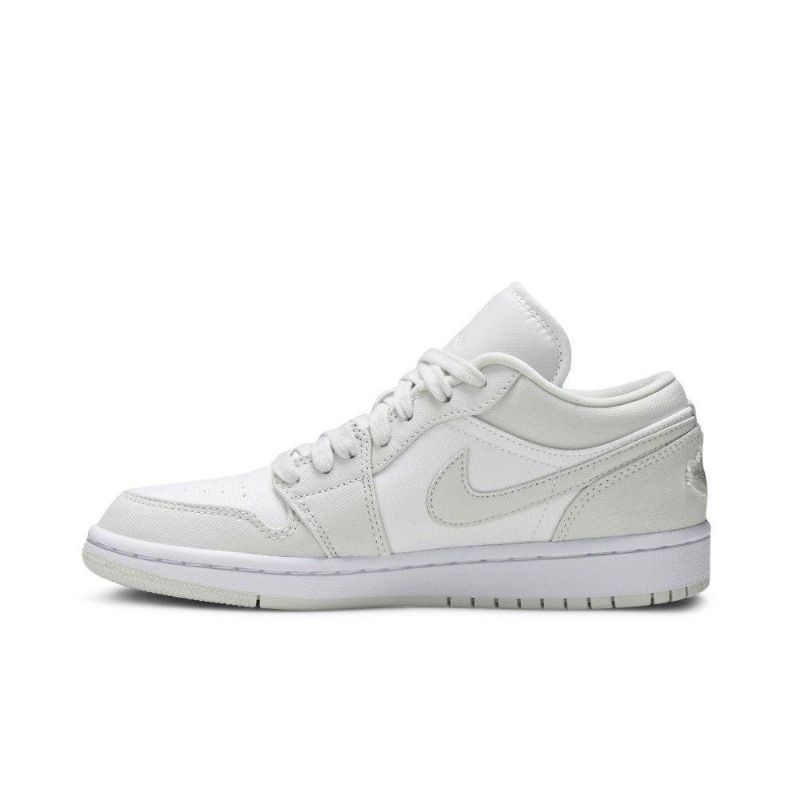 Γυναικεία Παπούτσια Air Jordan 1 Low Άσπρο Γκρί