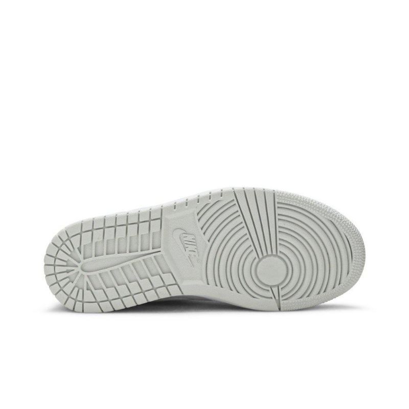 Γυναικεία Παπούτσια Air Jordan 1 Low Άσπρο Γκρί