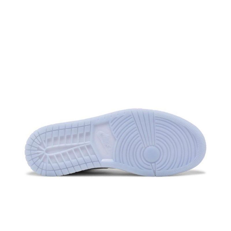 Γυναικεία Παπούτσια Air Jordan 1 Low Άσπρο Γκρί