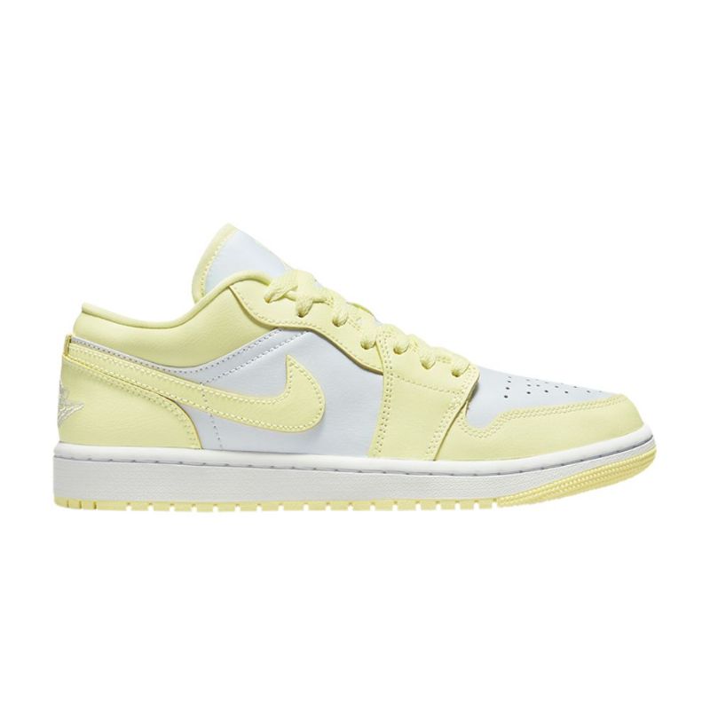 Γυναικεία Παπούτσια Air Jordan 1 Low Άσπρο Κίτρινος