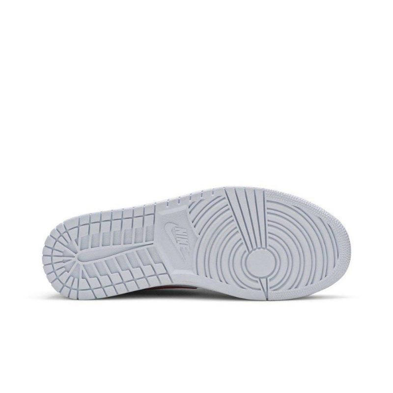 Γυναικεία Παπούτσια Air Jordan 1 Low Άσπρο Κόκκινος