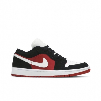 Γυναικεία Παπούτσια Air Jordan 1 Low Άσπρο Κόκκινος Μαύρος