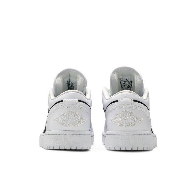 Γυναικεία Παπούτσια Air Jordan 1 Low Άσπρο Μαύρα