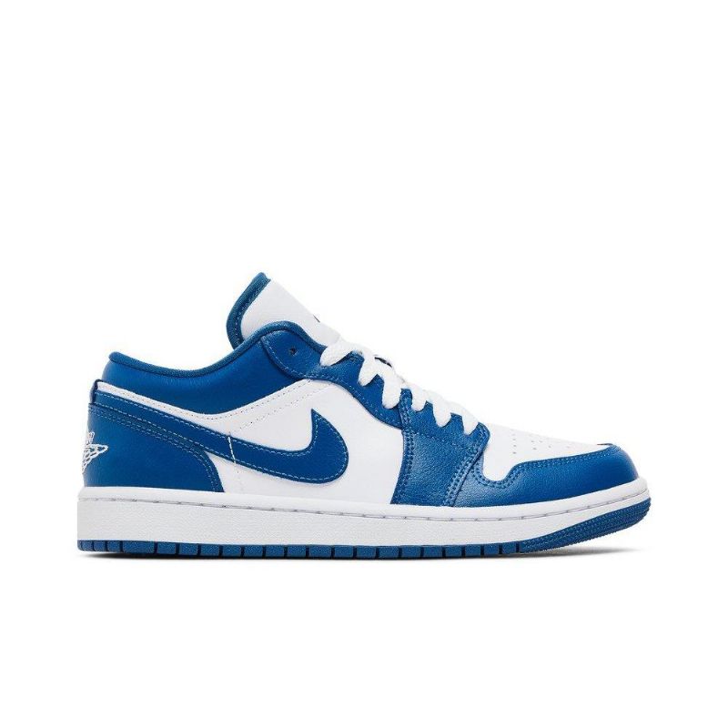 Γυναικεία Παπούτσια Air Jordan 1 Low Άσπρο Μπλε