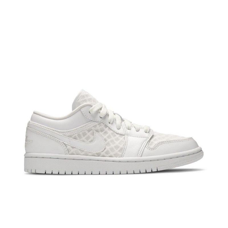 Γυναικεία Παπούτσια Air Jordan 1 Low Breathe Άσπρο