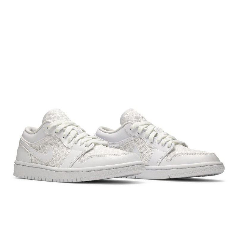 Γυναικεία Παπούτσια Air Jordan 1 Low Breathe Άσπρο