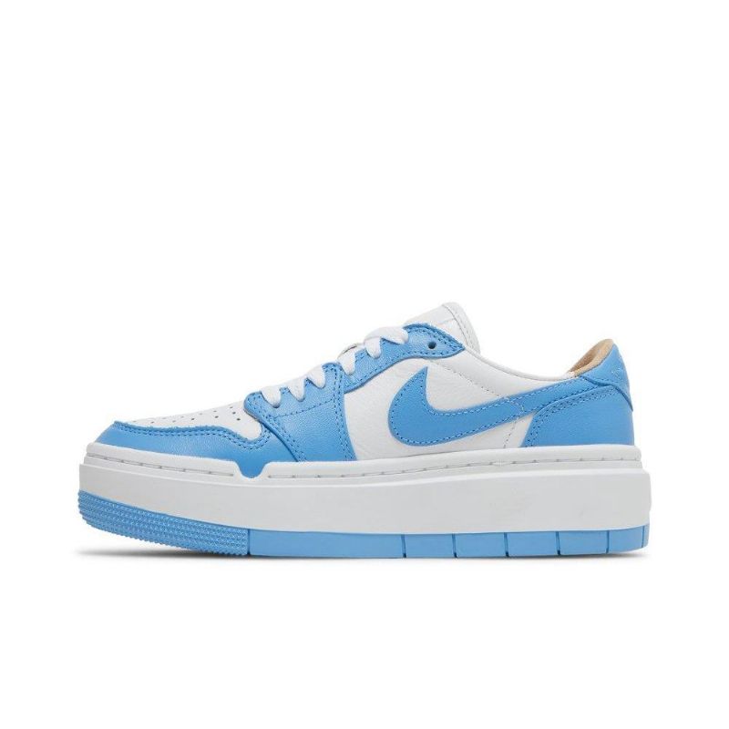 Γυναικεία Παπούτσια Air Jordan 1 Low Elevate Λευκό Μπλε