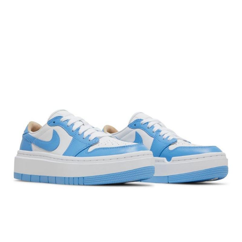 Γυναικεία Παπούτσια Air Jordan 1 Low Elevate Λευκό Μπλε