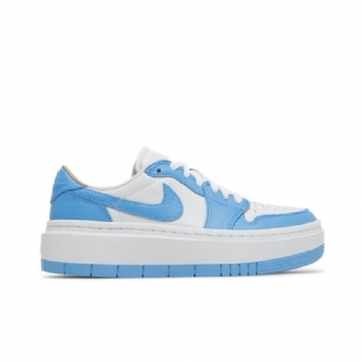 Γυναικεία Παπούτσια Air Jordan 1 Low Elevate Λευκό Μπλε