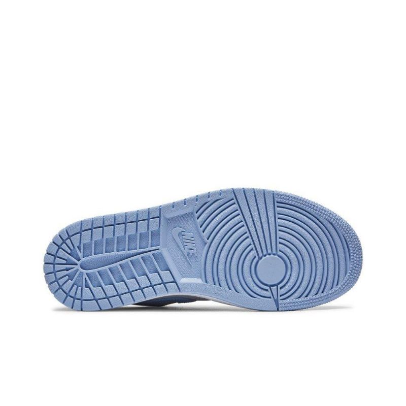 Γυναικεία Παπούτσια Air Jordan 1 Low Γκρί Ασήμι Μπλε