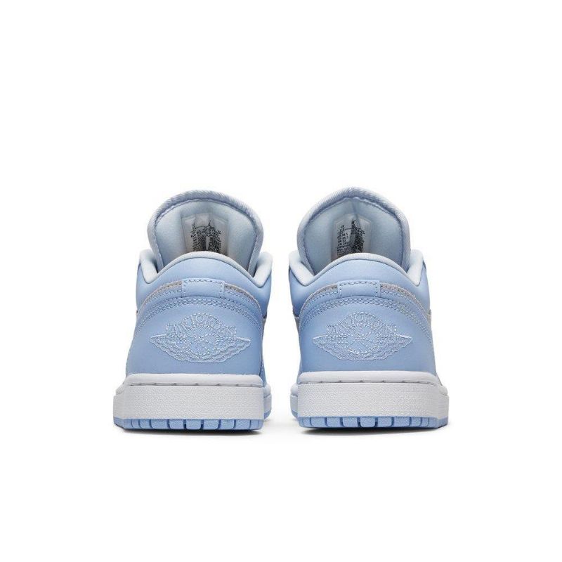 Γυναικεία Παπούτσια Air Jordan 1 Low Γκρί Ασήμι Μπλε