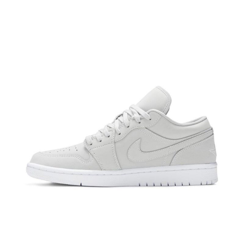 Γυναικεία Παπούτσια Air Jordan 1 Low Γκρί Άσπρο