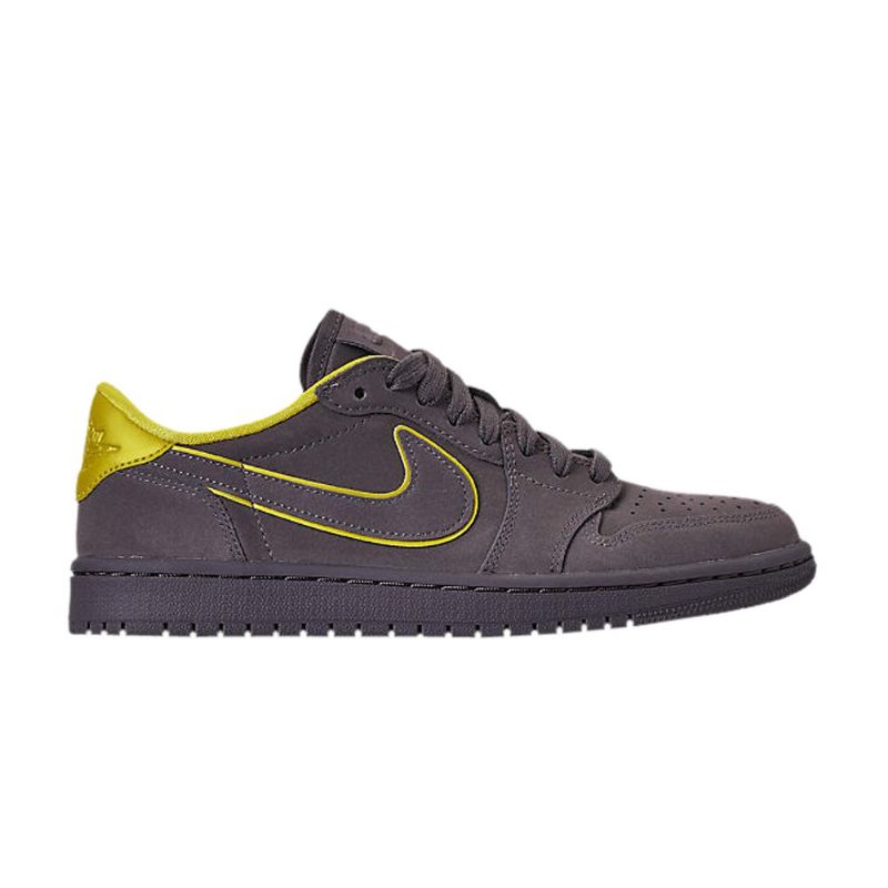 Γυναικεία Παπούτσια Air Jordan 1 Low Γκρί Κίτρινος