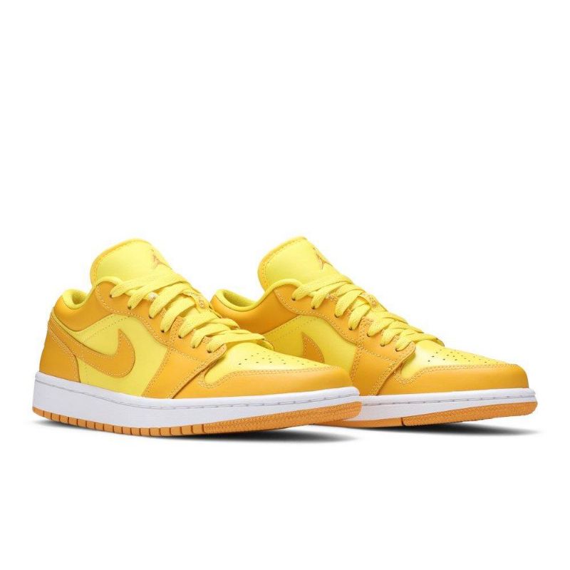 Γυναικεία Παπούτσια Air Jordan 1 Low Κίτρινος Άσπρο