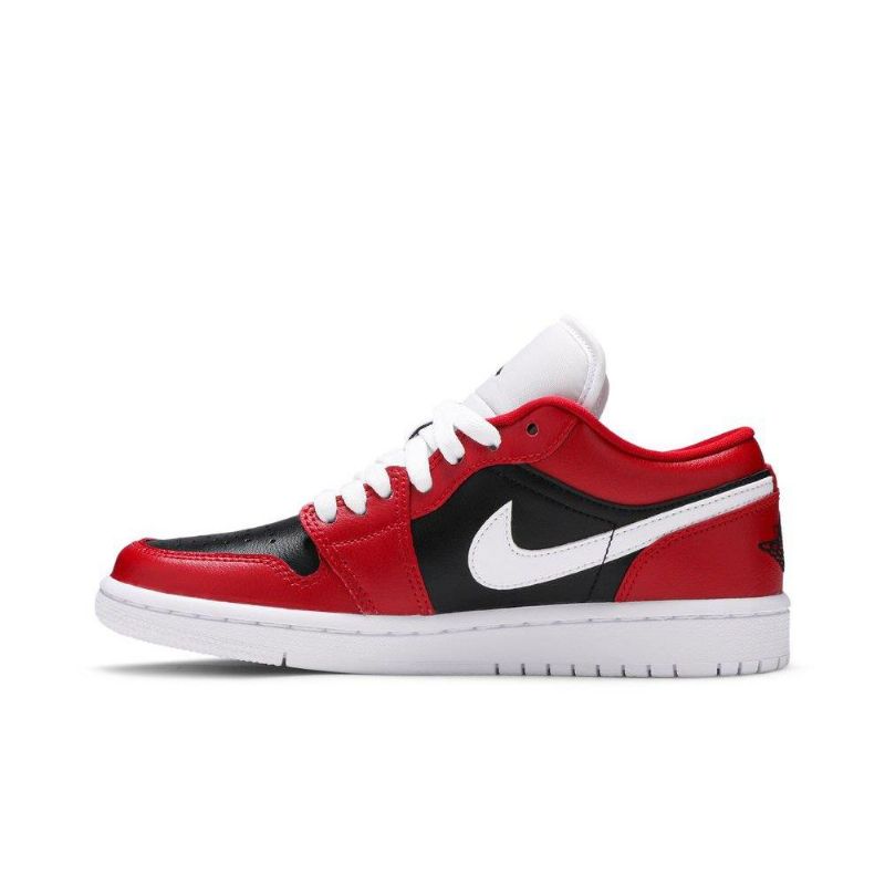 Γυναικεία Παπούτσια Air Jordan 1 Low Κόκκινος Άσπρο Μαύρος