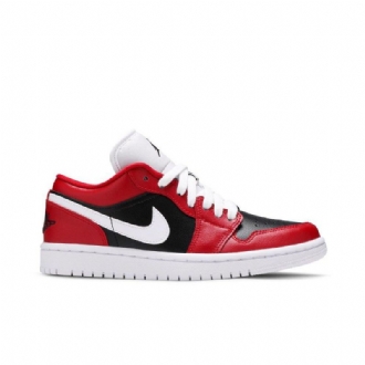 Γυναικεία Παπούτσια Air Jordan 1 Low Κόκκινος Άσπρο Μαύρος