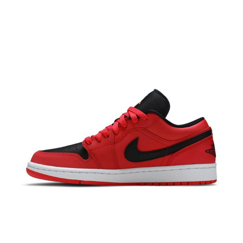 Γυναικεία Παπούτσια Air Jordan 1 Low Κόκκινος Μαύρος Άσπρο