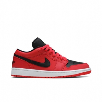 Γυναικεία Παπούτσια Air Jordan 1 Low Κόκκινος Μαύρος Άσπρο