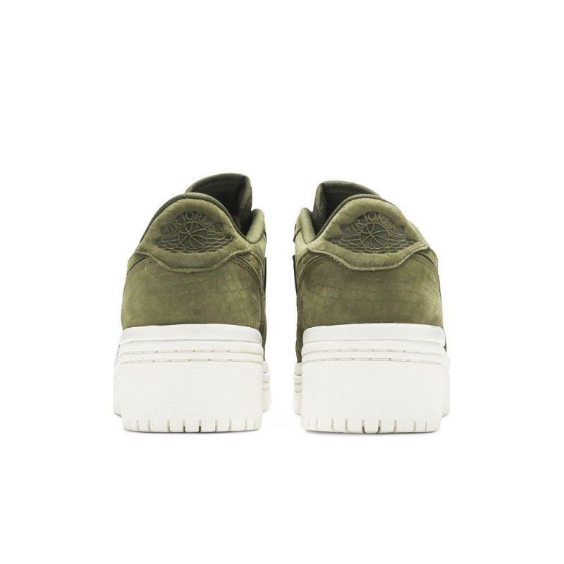 Γυναικεία Παπούτσια Air Jordan 1 Low Lifted Olive Πράσινος Άσπρο