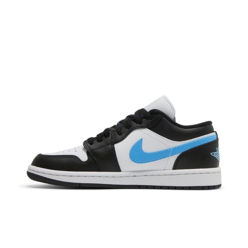 Γυναικεία Παπούτσια Air Jordan 1 Low Μαύρος Άσπρο Μπλε