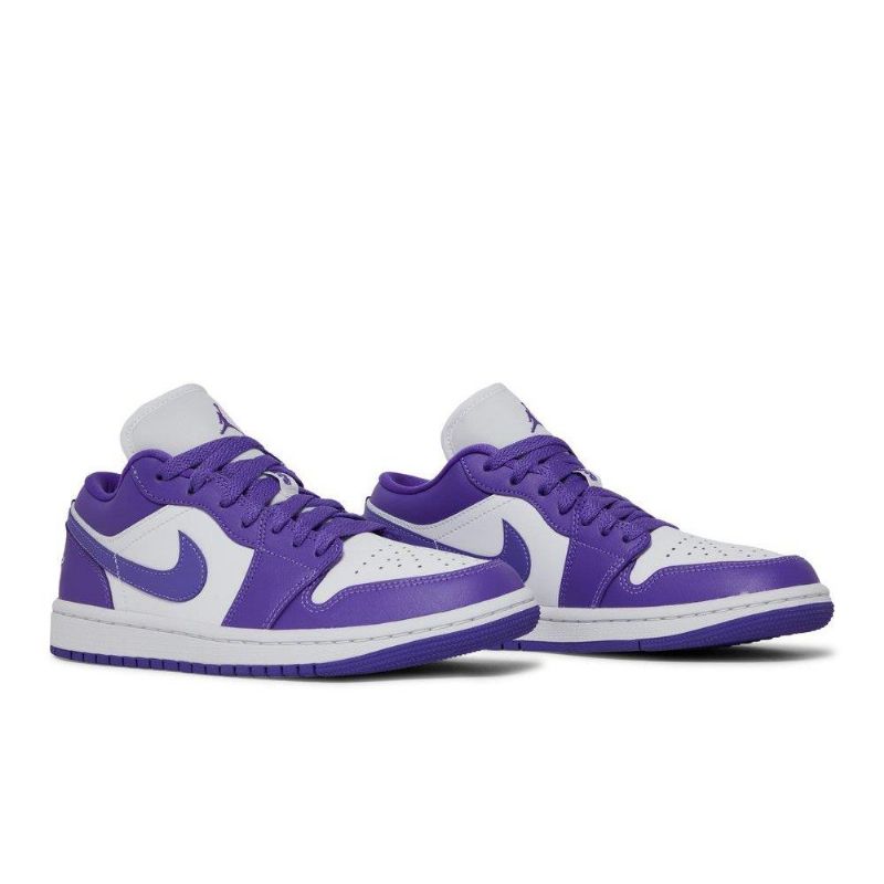 Γυναικεία Παπούτσια Air Jordan 1 Low Μωβ Άσπρο