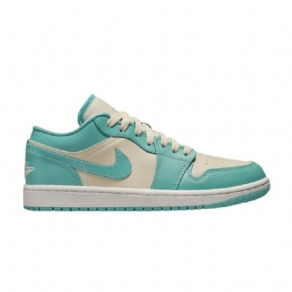 Γυναικεία Παπούτσια Air Jordan 1 Low Μπλε Μπεζ