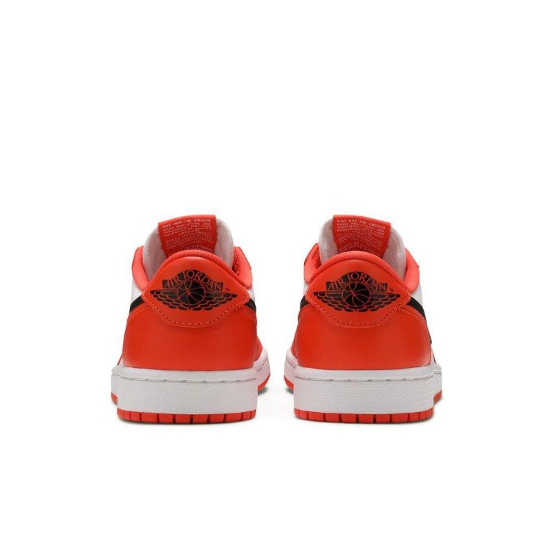 Γυναικεία Παπούτσια Air Jordan 1 Low Og Πορτοκάλι Άσπρο Μαύρος