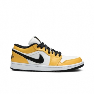 Γυναικεία Παπούτσια Air Jordan 1 Low Πορτοκάλι Άσπρο Μαύρος