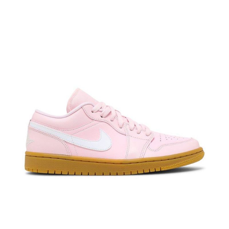 Γυναικεία Παπούτσια Air Jordan 1 Low Ροζ Άσπρο Καστανός