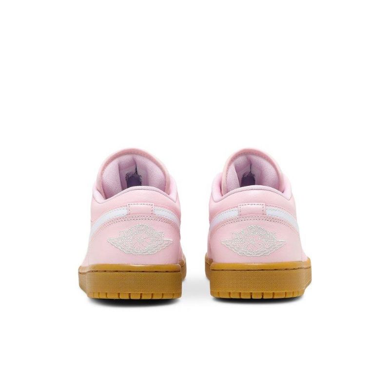 Γυναικεία Παπούτσια Air Jordan 1 Low Ροζ Άσπρο Καστανός