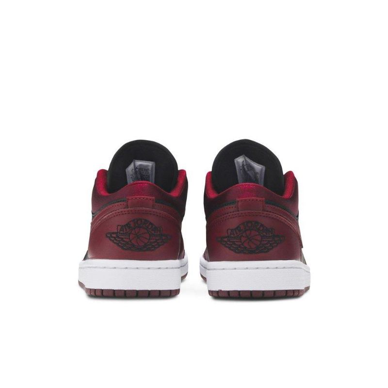 Γυναικεία Παπούτσια Air Jordan 1 Low Se Bordeaux Μαύρος Άσπρο