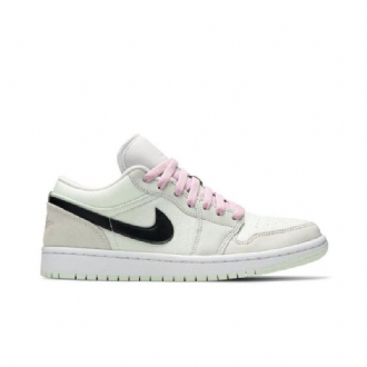 Γυναικεία Παπούτσια Air Jordan 1 Low Se Πράσινος Μαύρος Ροζ