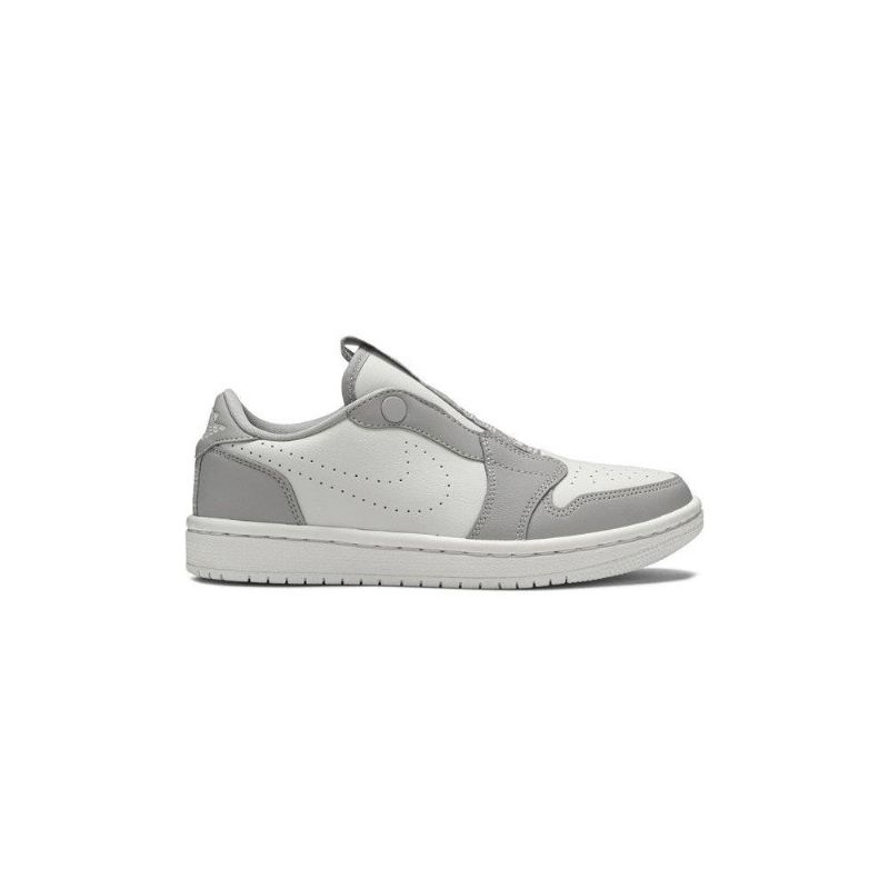 Γυναικεία Παπούτσια Air Jordan 1 Low Slip Άσπρο Γκρί