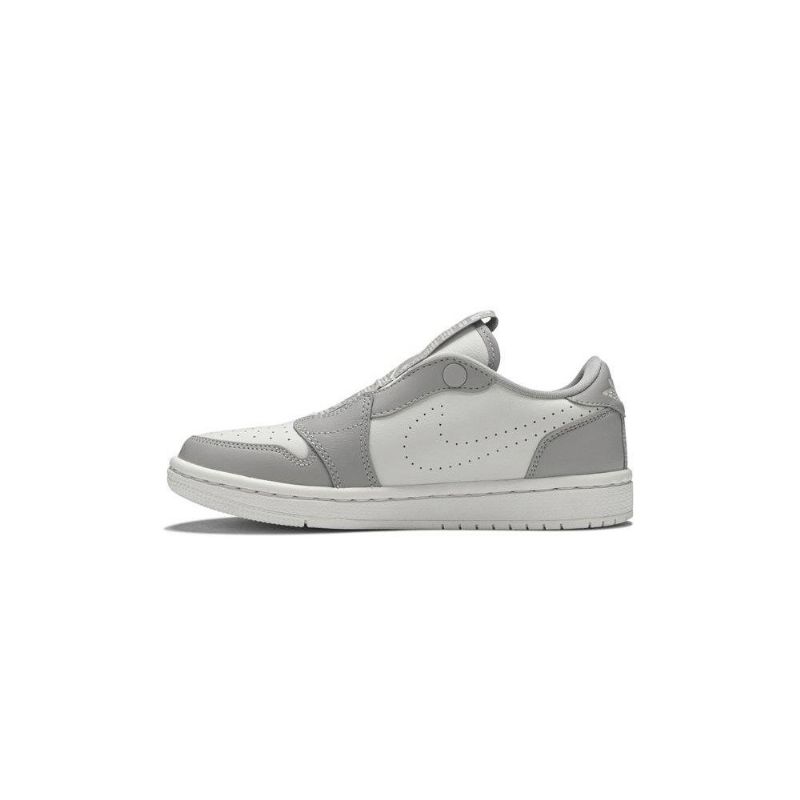 Γυναικεία Παπούτσια Air Jordan 1 Low Slip Άσπρο Γκρί
