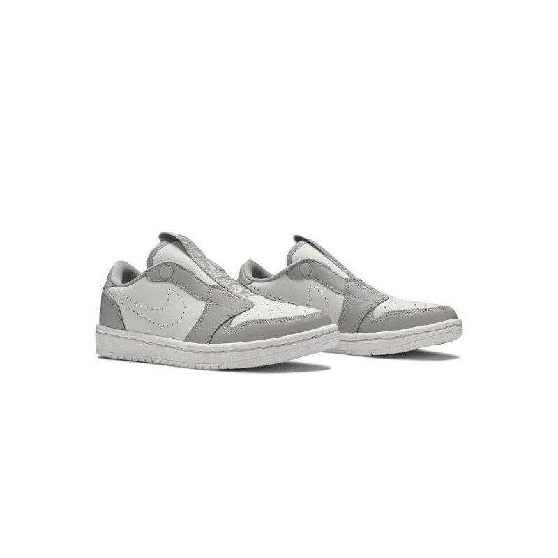 Γυναικεία Παπούτσια Air Jordan 1 Low Slip Άσπρο Γκρί