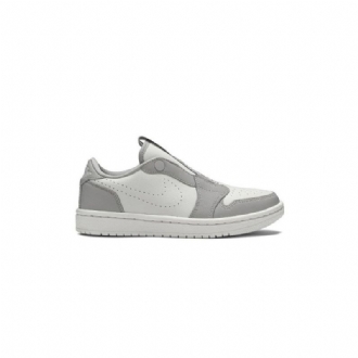 Γυναικεία Παπούτσια Air Jordan 1 Low Slip Άσπρο Γκρί