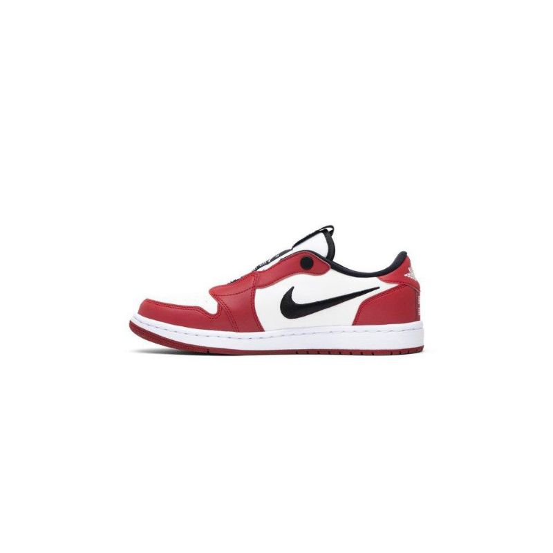 Γυναικεία Παπούτσια Air Jordan 1 Low Slip Κόκκινος Άσπρο Μαύρος
