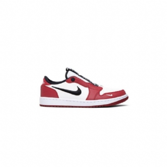 Γυναικεία Παπούτσια Air Jordan 1 Low Slip Κόκκινος Άσπρο Μαύρος